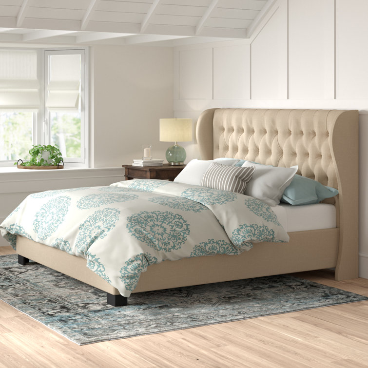 Greyleigh™ Shutesbury Tufted Upholstered Platform Bed & Reviews